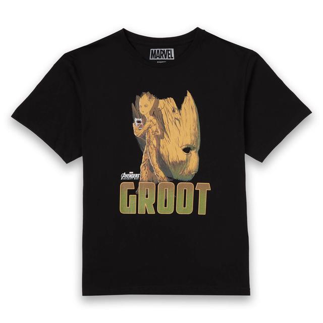 Camiseta Marvel Vengadores Groot - Hombre - Negro - M on Productcaster.