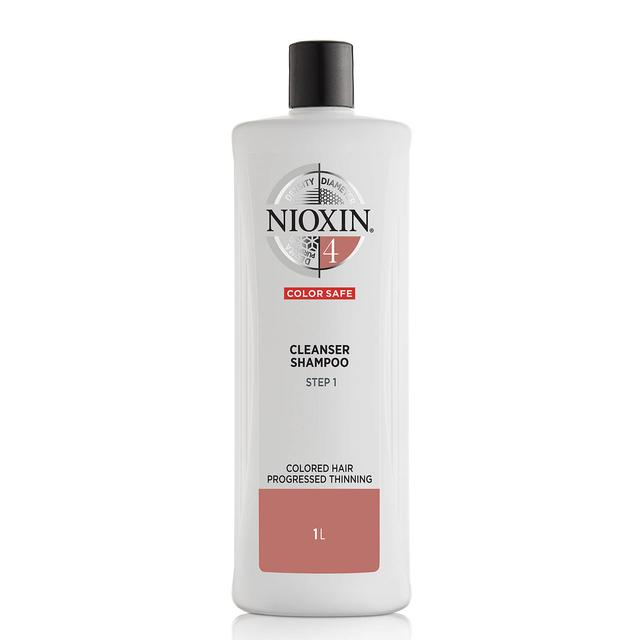 NIOXIN 3-Part System 4 Cleanser Shampoo for Coloured Hair with Progressed Thinning 1000ml on Productcaster.