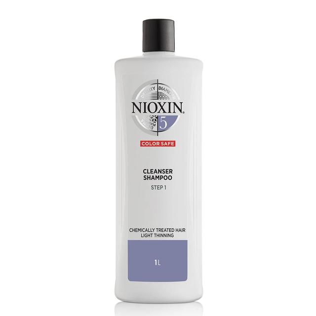 NIOXIN 3-Part System 5 Cleanser Shampoo for Chemically Treated Hair with Light Thinning 1000ml on Productcaster.