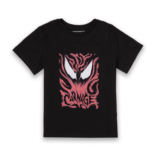 Venom Carnage Kids' T-Shirt - Black - 3-4 Years on Productcaster.