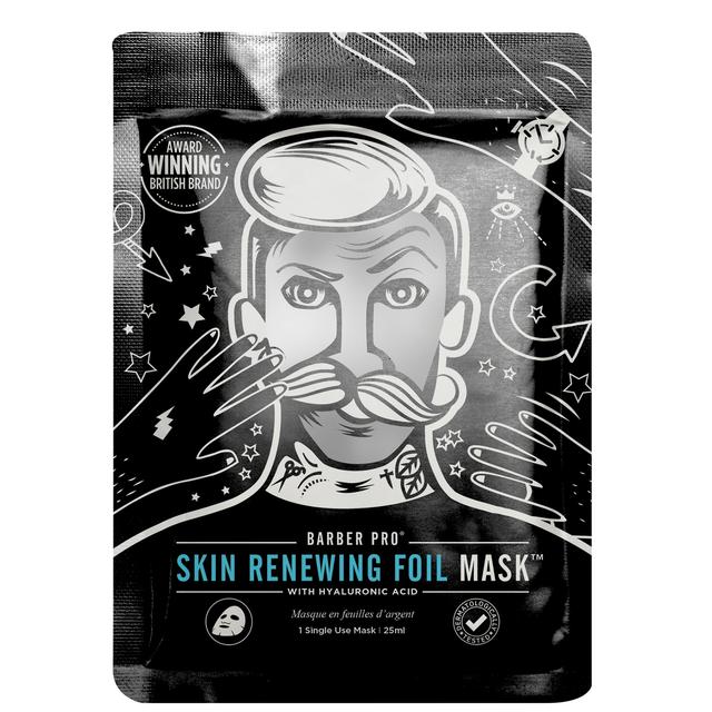 BARBER PRO Skin Renewing Foil Mask with Hyaluronic Acid on Productcaster.