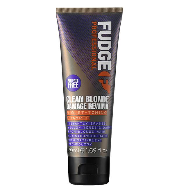 Fudge Clean Blonde Damage Rewind Shampoo 50ml on Productcaster.