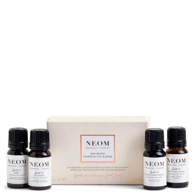 NEOM Essential Oil Blends 4 x 10ml (Worth £80.00) on Productcaster.