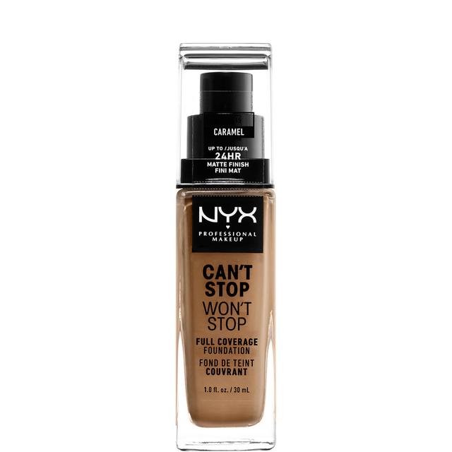 NYX Professional Makeup Can't Stop Won't Stop 24 Hour Foundation (Various Shades) - Caramel on Productcaster.