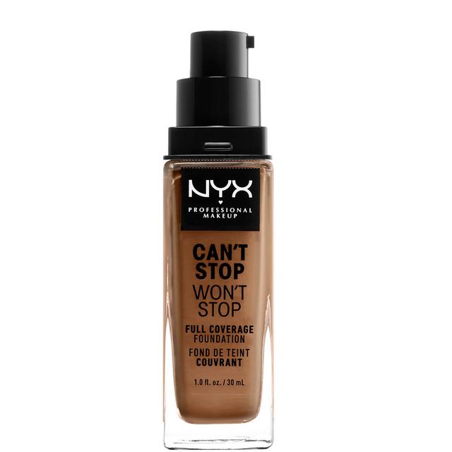 NYX Professional Makeup Can't Stop Won't Stop 24 Hour Foundation (Various Shades) - Mahogany on Productcaster.