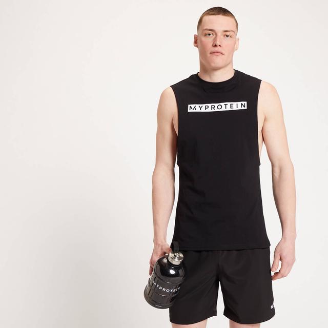 The Original Drop Armhole Tank - Black - XS - Myprotein on Productcaster.