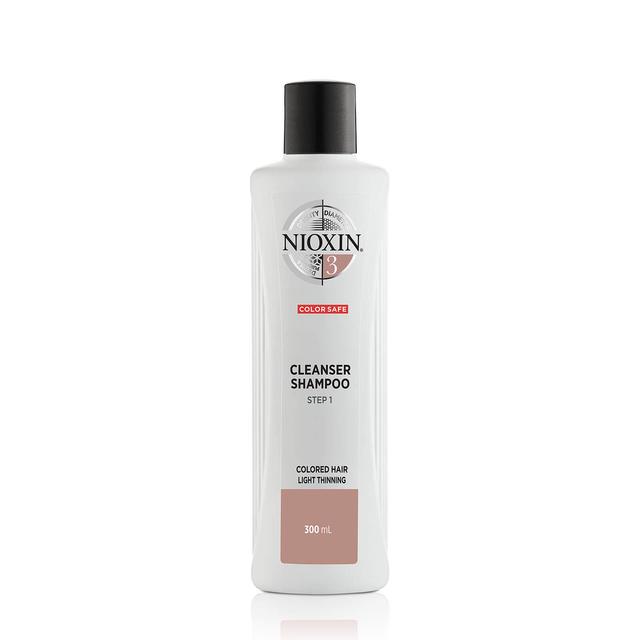 NIOXIN 3-Part System 3 Cleanser Shampoo for Coloured Hair with Light Thinning 300 ml on Productcaster.