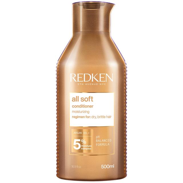 Redken All Soft Conditioner For Dry, Brittle Hair with Argan Oil, Supersize 500ml on Productcaster.