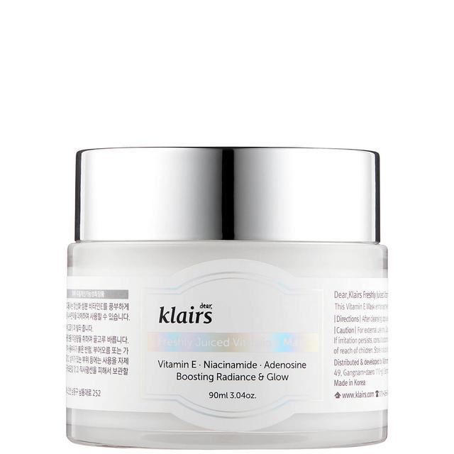 Dear, Klairs Freshly Juiced Vitamin E Mask 90ml on Productcaster.