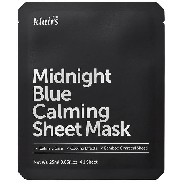 Dear, Klairs Midnight Blue Calming Sheet Mask 25ml on Productcaster.