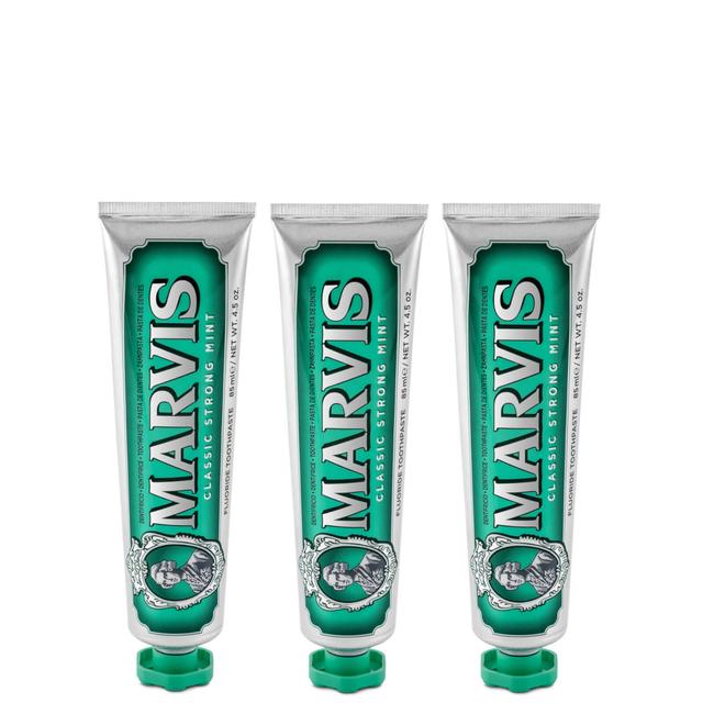 Marvis Classic Strong Mint Toothpaste Bundle (3x85ml) on Productcaster.