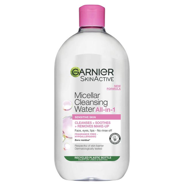 Garnier Micellar Water Facial Cleanser and Makeup Remover for Sensitive Skin 700ml on Productcaster.