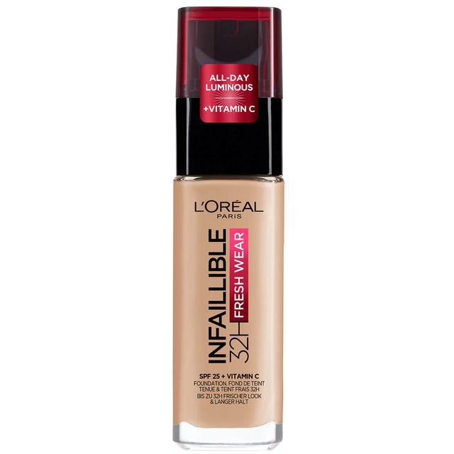 L'Oréal Paris Infallible 24hr Freshwear Liquid Foundation (Various Shades) - 125 Natural Rose on Productcaster.