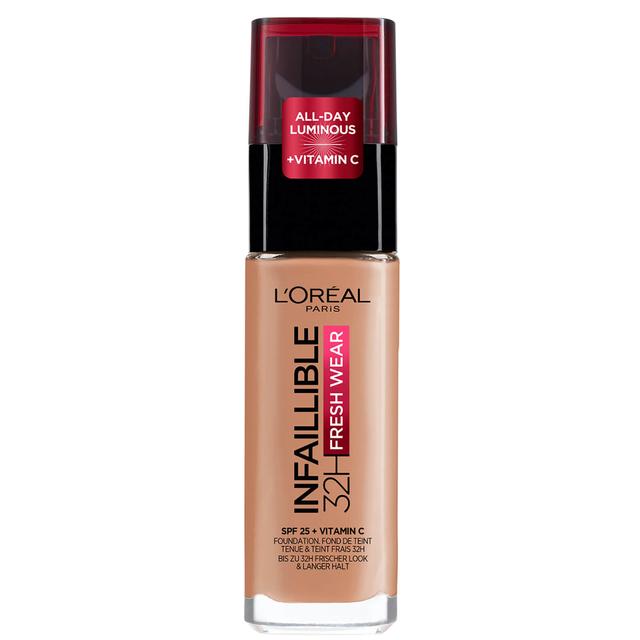 L'Oréal Paris Infallible 24hr Freshwear Liquid Foundation (Various Shades) - 300 Amber on Productcaster.