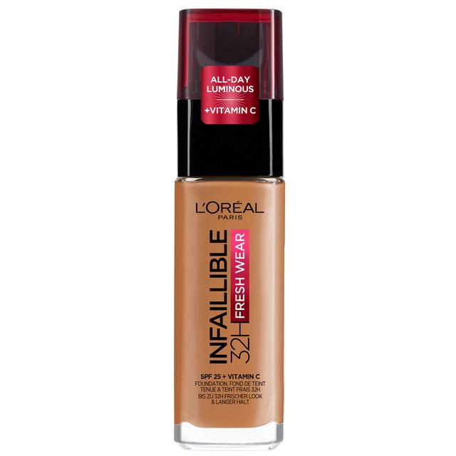 L'Oréal Paris Infallible 24hr Freshwear Liquid Foundation (Various Shades) - 330 Hazelnut on Productcaster.