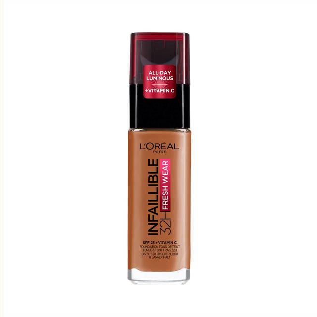 L'Oréal Paris Infallible 24hr Freshwear Liquid Foundation (Various Shades) - 340 Copper on Productcaster.