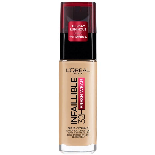 L'Oréal Paris Infallible 24hr Freshwear Liquid Foundation (Various Shades) - 100 Linen on Productcaster.