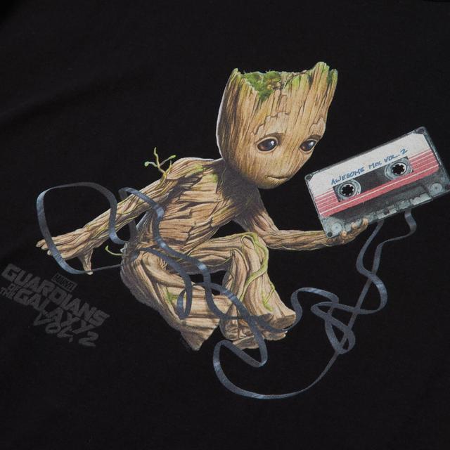 Camiseta de Navidad Groot Tape para mujer de Guardians Of The Galaxy - Negro - 3XL on Productcaster.