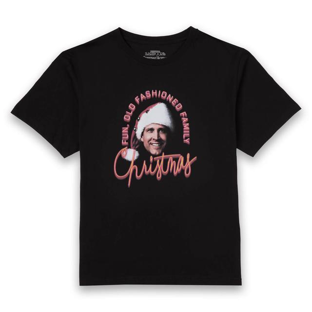 National Lampoon Fun Old Fashioned Family Christmas Men's Christmas T-Shirt - Black - XL on Productcaster.