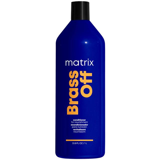 Matrix Total Results Brass Off Brunette Blue Conditioner for Lightened Brunette Hair 1000ml on Productcaster.