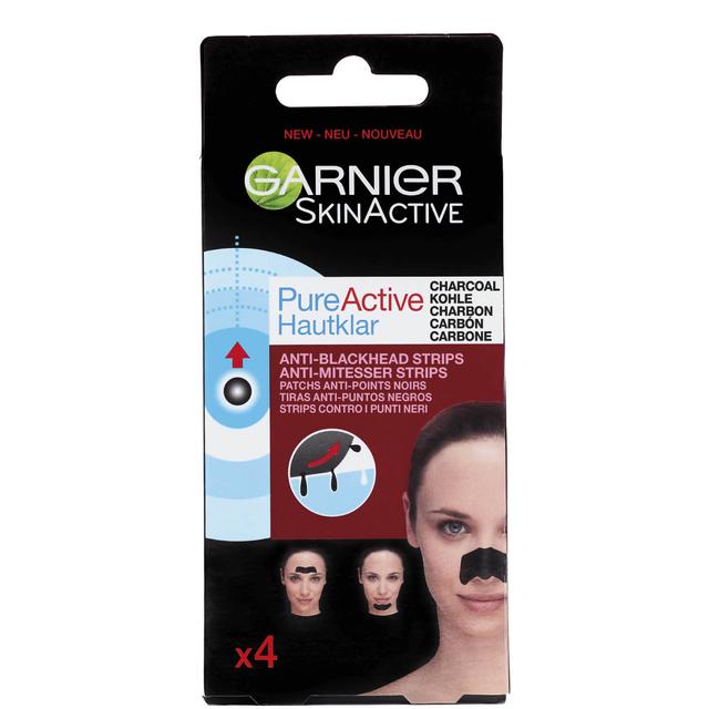 Garnier Pure Active Intensive Anti Blackhead Charcoal Nose Strips on Productcaster.