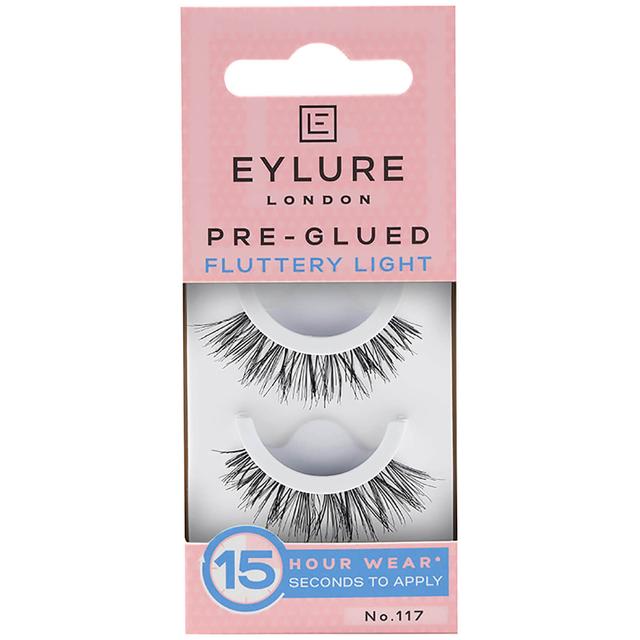 Eylure Pre-Glued False Lashes - Fluttery Light No. 117 on Productcaster.