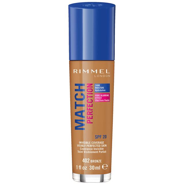 Rimmel Match Perfection Foundation 30 ml (διάφορες αποχρώσεις) - Bronze on Productcaster.