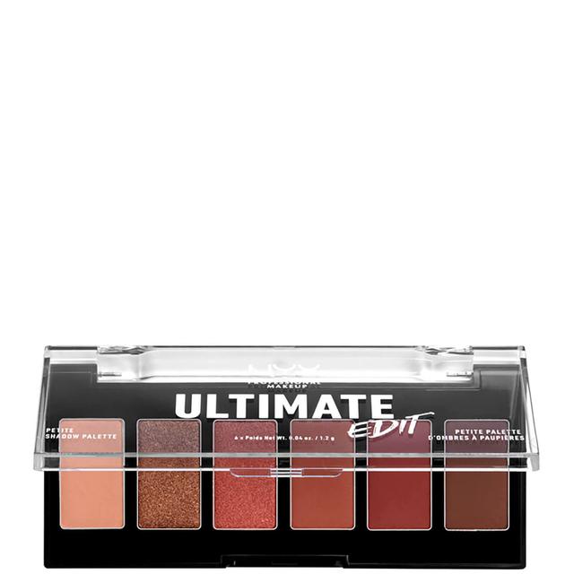 NYX Professional Makeup Ultimate Edit Petite Eye Shadow Palette - Warm Neutrals on Productcaster.