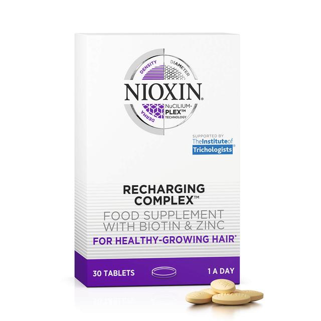 NIOXIN Recharging ComplexTM Food Supplements (30 Tabletten) on Productcaster.