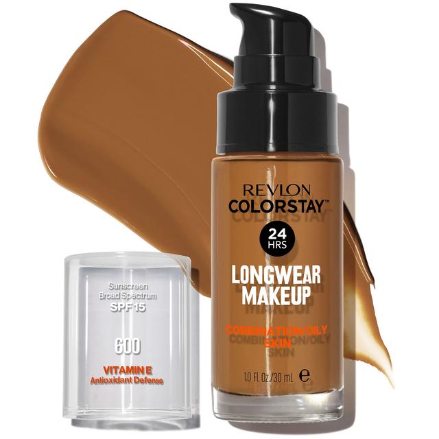 Revlon ColorStay Make-Up Foundation for Combination/Oily Skin (Various Shades) - Cinnamon on Productcaster.