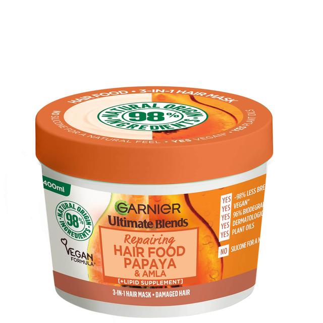 Garnier Ultimate Blends Hair Food Papaya 3-in-1 Damaged Hair Mask Treatment 390ml on Productcaster.