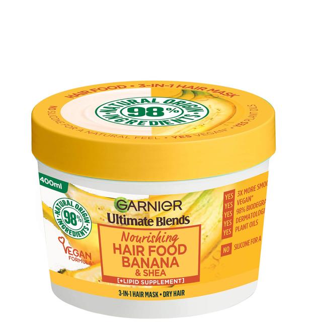 Garnier Ultimate Blends Hair Food Banana 3-in-1 Dry Hair Mask Treatment 390ml on Productcaster.