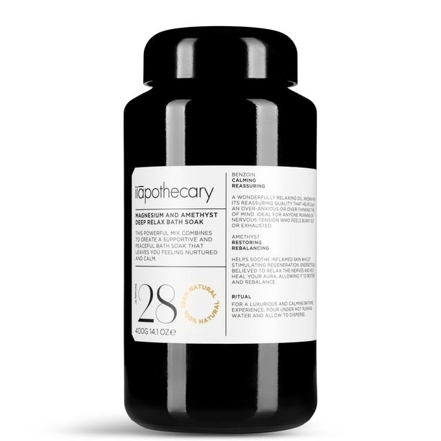 ilapothecary Magnesium and Amethyst Deep Relax Bath Soak 400ml on Productcaster.