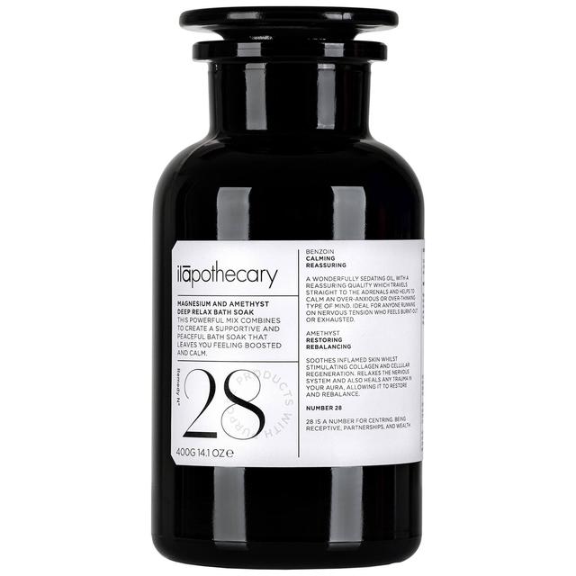 ilapothecary Magnesium and Amethyst Deep Relax Bath Soak 400ml on Productcaster.