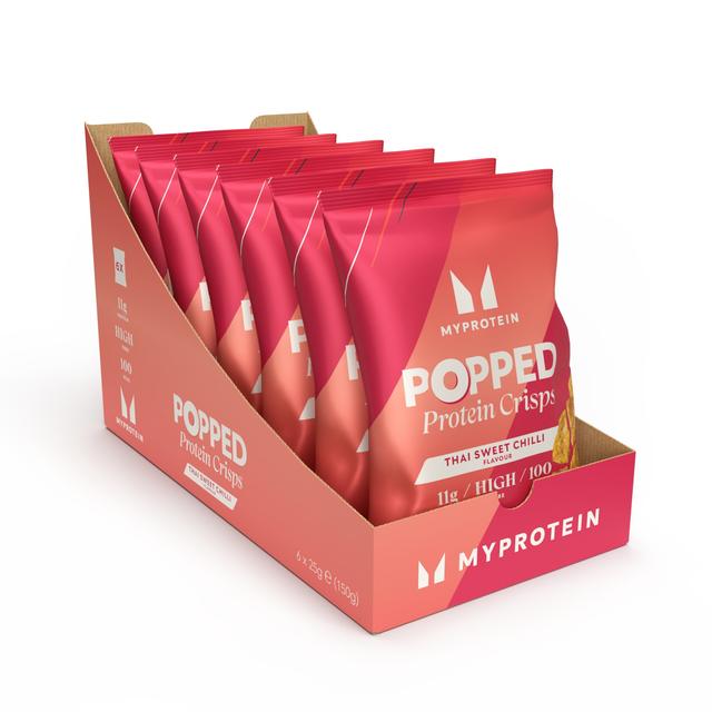 Protein Crisps - Thai Sweet Chilli - 6 x 25g - Myprotein on Productcaster.