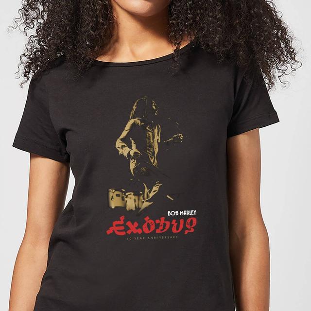 Camiseta Exodus para mujer de Bob Marley - Negro - S - Negro on Productcaster.