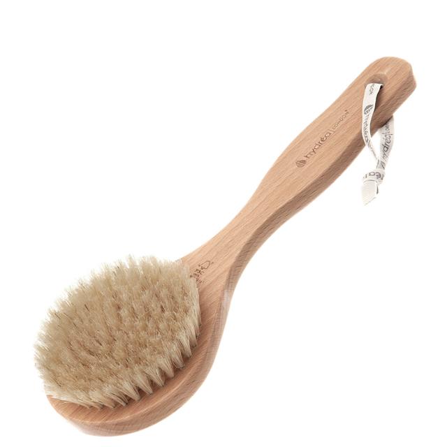 Hydrea London Classic Short Handled Body Brush with Natural Bristle (Medium Strength) on Productcaster.