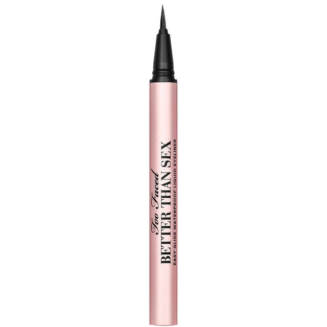 Too Faced Better Than Sex Easy Glide Waterproof Liquid Eyeliner 0.6ml (Various Shades) - Deepest Black on Productcaster.