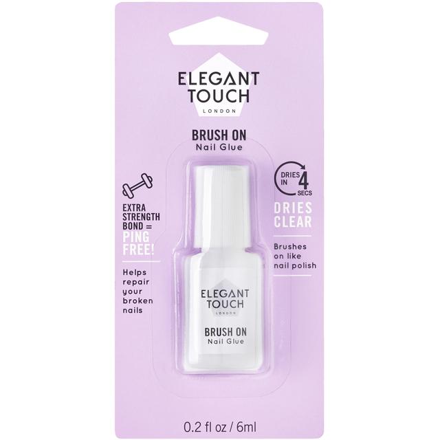 Elegant Touch Brush on Nail Glue 6ml on Productcaster.