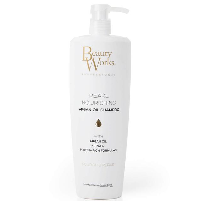 Beauty Works Pearl Nourishing Argan Oil Shampoo 1 Litre on Productcaster.