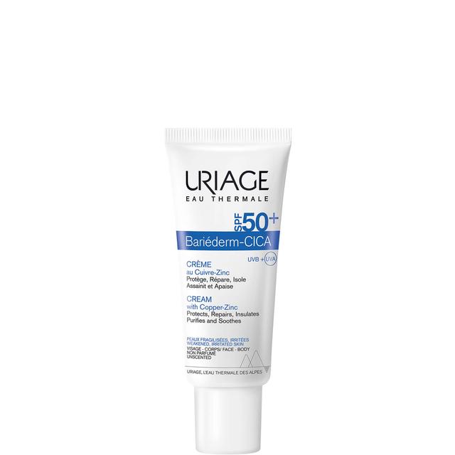 Uriage Bariéderm Cica-Cream with Copper-Zinc SPF50+ 40ml on Productcaster.