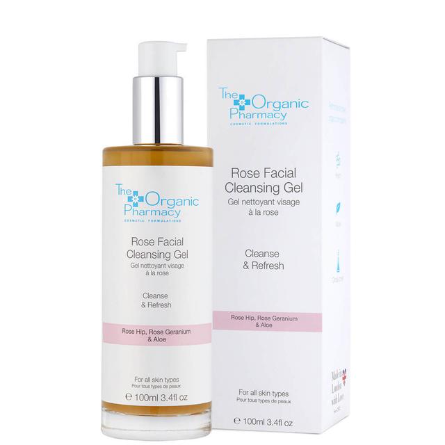 The Organic Pharmacy Rose Facial Cleansing Gel 100ml on Productcaster.