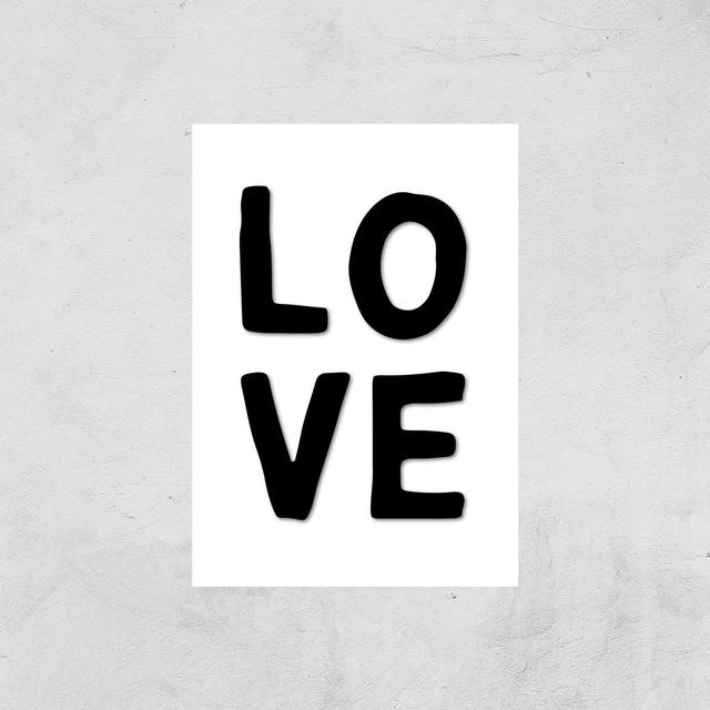 Love Art Print - A4 - Print Only on Productcaster.