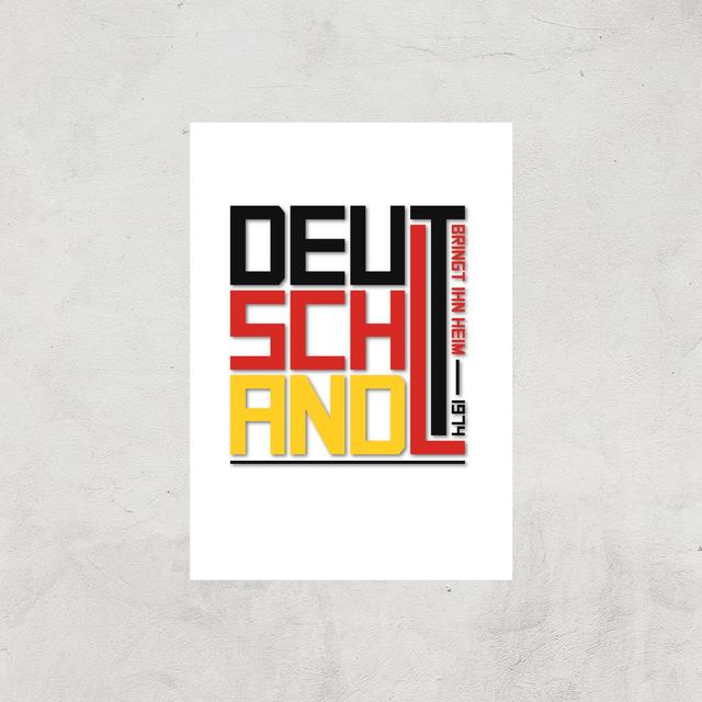 Deutschland Art Print - A4 - Print Only on Productcaster.