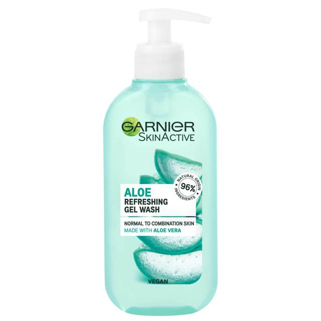 Garnier Natural Aloe Extract Gel Wash for Normal Skin 200ml on Productcaster.