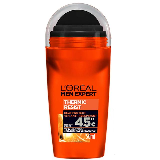 L'Oréal Men Expert Thermic Resist 48H Roll On Anti-Perspirant Deodorant 50ml on Productcaster.