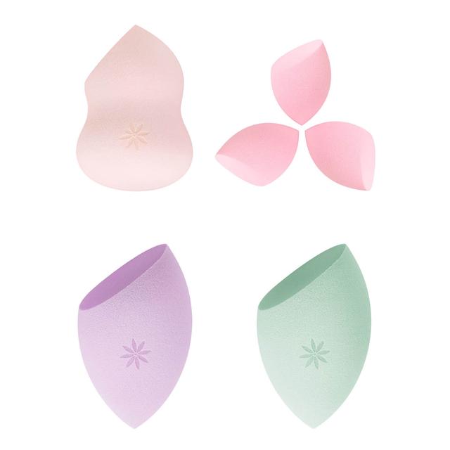 brushworks HD Ultimate Complexion Makeup Sponge Set (Set of 4) on Productcaster.