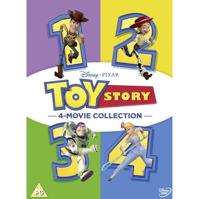 Toy Story 1-4 Complete Boxset - DVD on Productcaster.