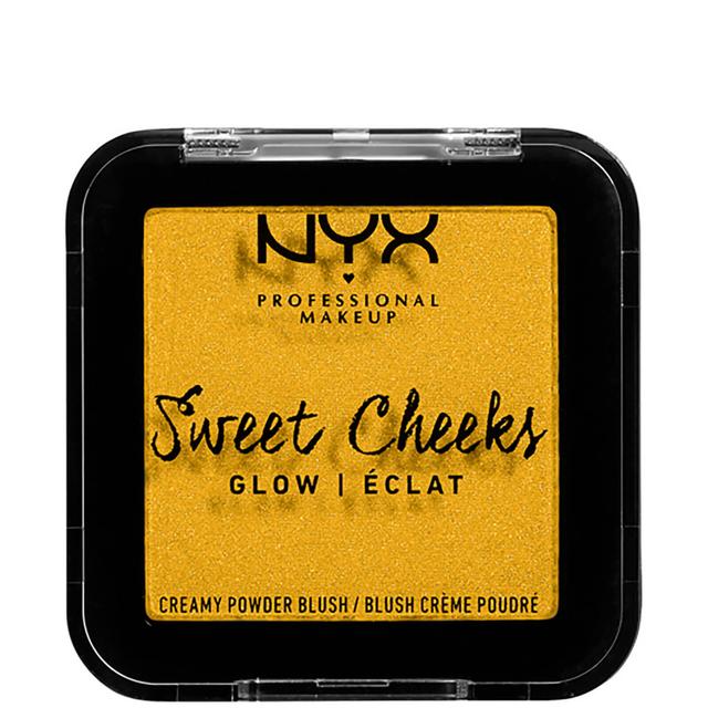 NYX Professional Makeup Powder Blusher Blush Glow 5ml (Various Shades) - Silence is Golden on Productcaster.