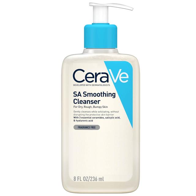 CeraVe SA Smoothing Cleanser with Salicylic Acid for Dry, Rough & Bumpy Skin 236ml on Productcaster.